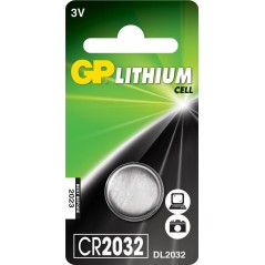 Buy GP Batteries LITHIUM BUTTON CELL CR2032 - Quality & Long-Lasting Power - Part No. 2184